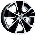 Диск K&K Иллюзио 6x15 5*100 Et:45 Dia:67,1 алмаз черный