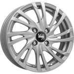 Диск K&K Мейола 6x15 4*100 Et:38 Dia:67,1 блэк платинум