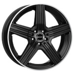 Диск MAK Lewis 9x21 5*112 Et:45 Dia:66,6 Gloss Black Mirror Ring