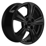 Диск Khomen 1502 6x15 4*100 Et:45 Dia:56,6 Black