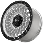 Диск FF KF5357 8,5x17 6*139,7 Et:0 Dia:106,1 Silver With Black Lip