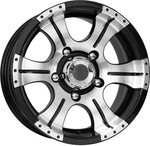 Диск K&K Байконур 8 x 16 6*139,7 Et: 20 Dia: 108,5 алмаз черный