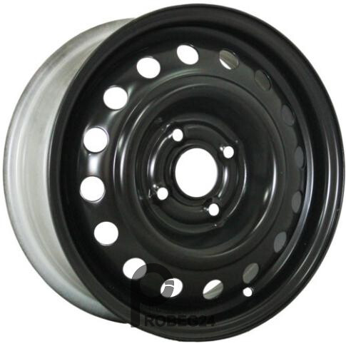 Trebl X40031 6.5x16 4*108 ET37.5 DIA63.3 Black Штампованный