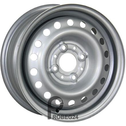 Trebl 42B29C 5x13 4*98 ET29 DIA60.1 Silver Штампованный