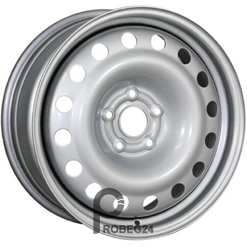 Trebl X40015 7x17 5*114.3 ET45 DIA60.1 Silver Штампованный