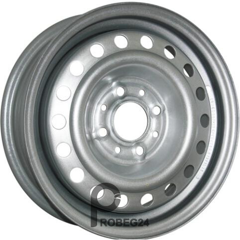 Trebl 9207T 6.5x16 6*139.7 ET56 DIA92.5 Silver Штампованный