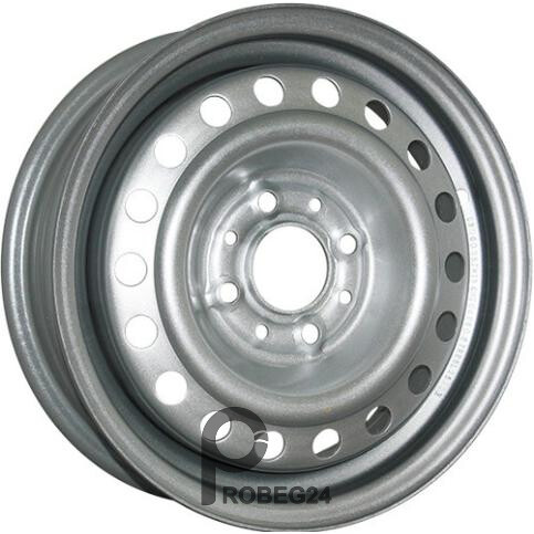 Trebl X40033 6x16 4*100 ET50 DIA60.1 Silver Штампованный