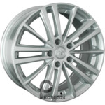 LS 755 7.5x17 5*114.3 ET45 DIA73.1 Silver Литой