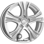 K&K КС673 7x17 5*112 ET49 DIA57.1 Сильвер Литой