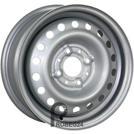 Trebl 7680 6x15 4*98 ET44 DIA58.1 Silver Штампованный