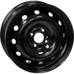 ТЗСК Renault Logan 2 6x15 4*100 ET40 DIA60.1 Black Штампованный