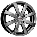 K&K Джемини 5.5x14 4*100 ET39 DIA67.1 Дарк платинум Литой