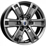 K&K R-7 Рольф 7.5x17 6*139.7 ET25 DIA106.1 Дарк платинум Литой