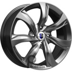 K&K Либерти 7x17 4*100 ET35 DIA67.1 Дарк платинум Литой