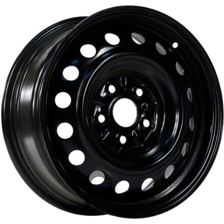 Trebl X40010 6.5x16 5*112 ET39.5 DIA66.6 Black Штампованный