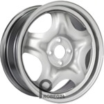ТЗСК Lada Vesta 6.5x16 4*100 ET50 DIA60.1 Silver Штампованный