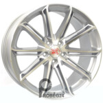 1000 Miglia MM1007 8.5x20 5*112 ET32 DIA66.6 Silver Gloss Polished Литой