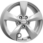 K&K КС700 6x15 5*100 ET38 DIA57.1 Сильвер Литой