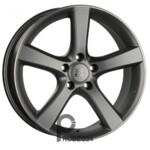 1000 Miglia MM1001 8x18 5*108 ET40 DIA67.1 Matt Anthracite Polished Lip Литой