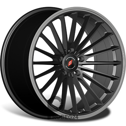 Inforged IFG36 8x18 5*120 ET30 DIA72.6 Black Machined Lip Литой