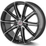 1000 Miglia MM1007 8.5x20 5*114.3 ET42 DIA72.6 Dark Anthracite Polished Литой