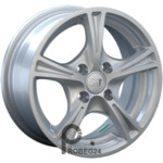 LS NG232 7x16 5*110 ET38 DIA73.1 Silver Литой