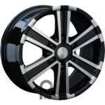 LS 132 7.5x17 6*139.7 ET38 DIA100.1 BKF Литой