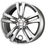MAK Bimmer 8.5x19 5*120 ET37 DIA72.6 Silver Литой