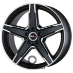 MAK Stern 9x18 5*112 ET35 DIA66.6 Ice Black Литой