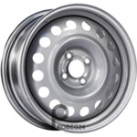 Trebl 64C49G 6x15 4*108 ET49 DIA63.3 Silver Штампованный