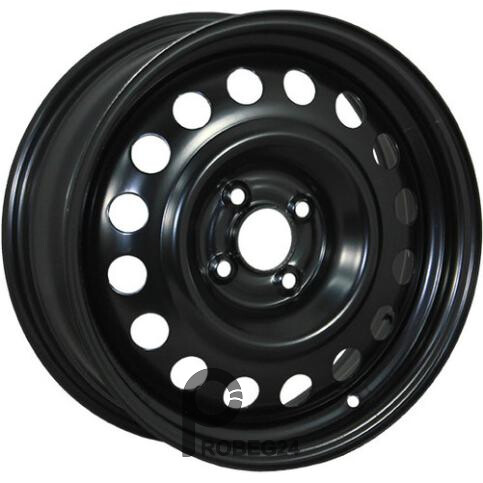 Trebl X40933 P 6x16 4*100 ET41 DIA60.1 Black Штампованный