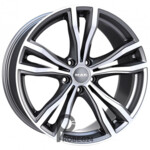 MAK X-Mode 10x21 5*112 ET50 DIA66.6 Gunmetal Mirror Face Литой
