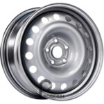 Trebl X40053 7x17 5*114.3 ET45 DIA66.1 Silver Штампованный