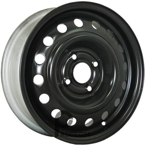 Trebl 53A49A P 5.5x14 4*100 ET49 DIA56.6 Black Штампованный