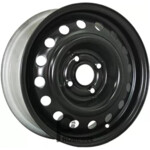 Trebl 7625T 6.5x16 5*114.3 ET39 DIA60.1 Black Штампованный