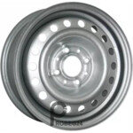 Trebl 8555T 6x15 5*130 ET75 DIA84.1 Silver Штампованный