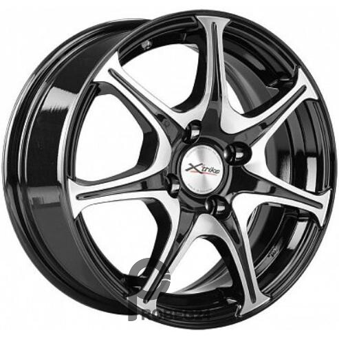 X'trike X-110 6x14 4*100 ET35 DIA67.1 BKFP Литой