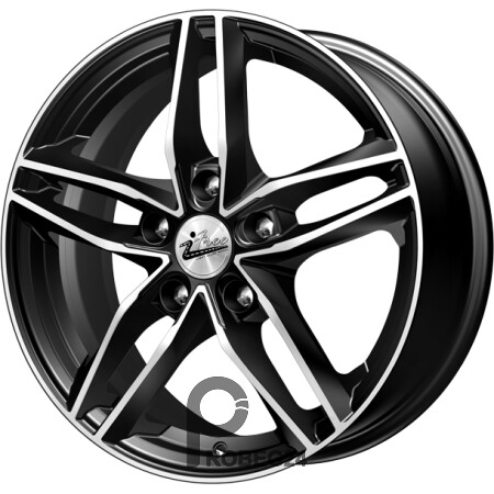 iFree Moskva 6.5x16 5*100 ET48 DIA56.1 Блэк Джек Литой