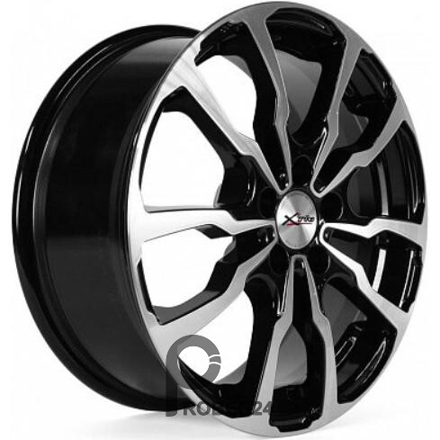 X'trike X-117 6.5x16 5*114.3 ET45 DIA60.1 BKFP Литой
