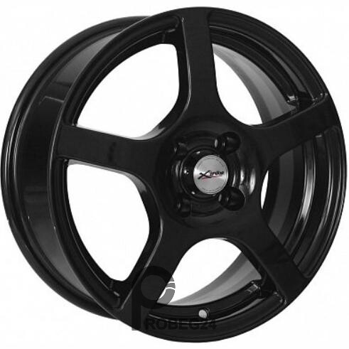 X'trike X-118 6x15 4*108 ET25 DIA65.1 BK Литой