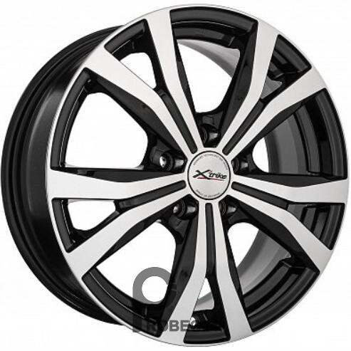 X'trike X-119 6.5x16 5*114.3 ET40 DIA66.1 BKFP Литой