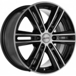 X'trike X-124 7.5x17 6*139.7 ET25 DIA100.1 BKFP Литой