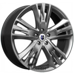 K&K Атлас 8.5x20 5*127 ET45 DIA71.6 Дарк платинум Литой