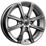 K&K Флэш 5x14 4*100 ET43 DIA60.1 Дарк платинум Литой