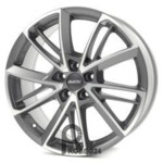 Alutec Xplosive 7.5x17 5*114.3 ET35 DIA70.1 Graphite Matt Front Polished Литой