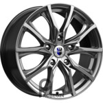 K&K Твист 7.5x17 5*100 ET36 DIA57.1 Дарк платинум Литой