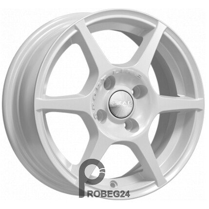 Скад Ягуар 5.5x14 4*100 ET38 DIA67.1 Белый Литой