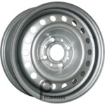 Trebl 9140 6x15 5*114.3 ET45 DIA60.1 Silver Штампованный