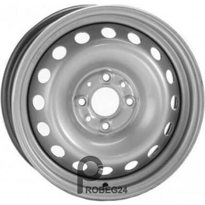 Trebl 6355 5.5x14 4*108 ET37.5 DIA63.3 Silver Штампованный