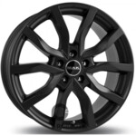 MAK Highlands 9.5x20 5*120 ET40 DIA72.6 Matt Black Литой